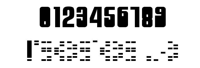 Moog Schmoog Font OTHER CHARS