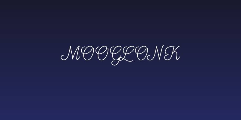 Mooglonk Social Header