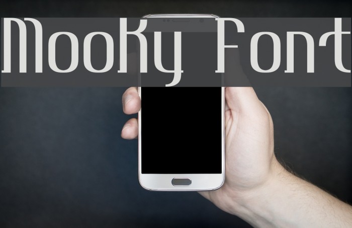 Mooky Font examples