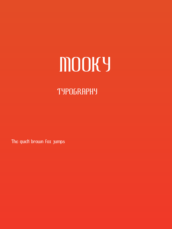 Mooky Poster