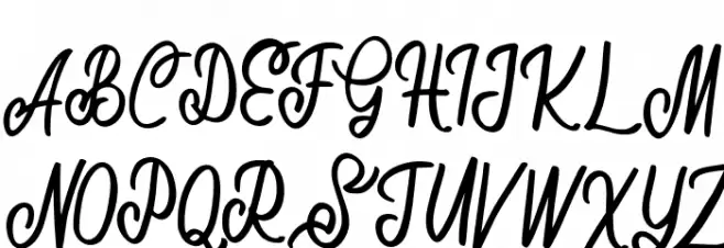 MoollandFREE Schriftart Groß
