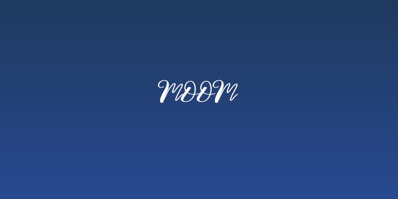 Moom Social Header