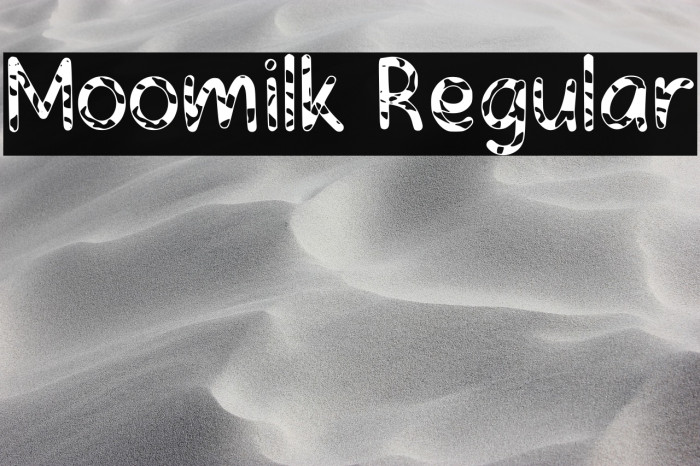 Moomilk Regular Example 2