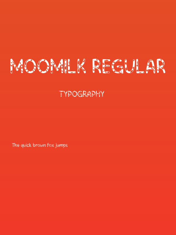 Moomilk Regular Poster