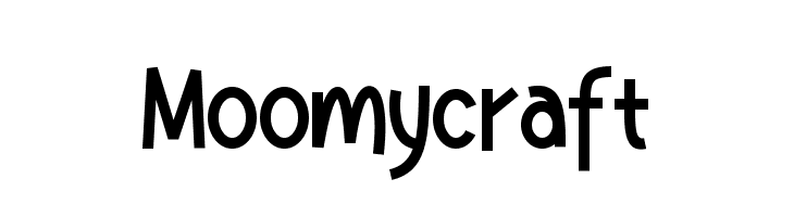 Moomycraft  Free Fonts Download