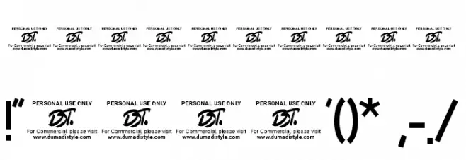 Moomycraft Font OTHER CHARS