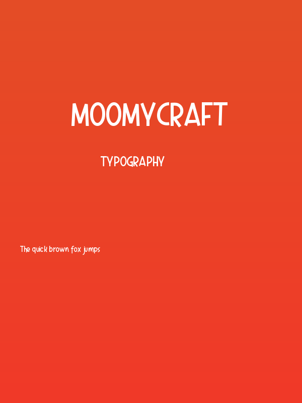 Moomycraft Poster