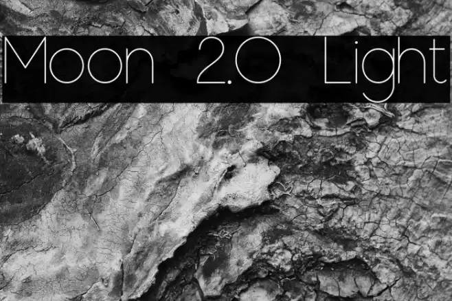 Moon 2.0 Light Font examples