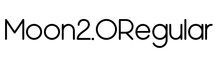 Moon 2.0 Regular  免费字体下载