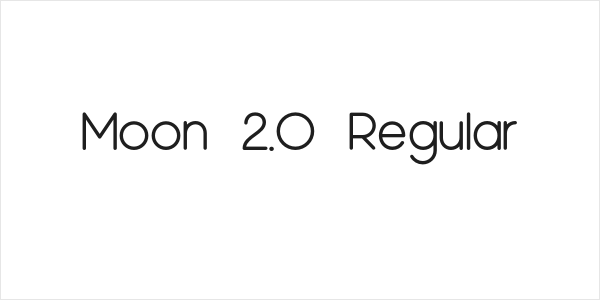 Moon 2.0 Regular Logo