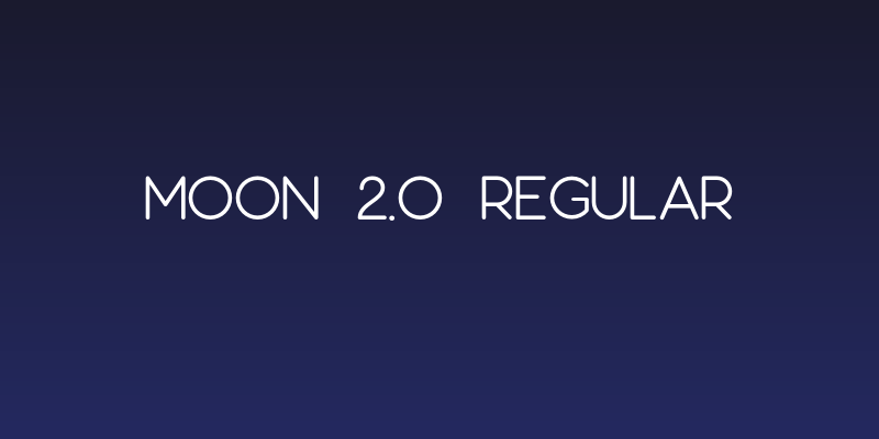 Moon 2.0 Regular Social Header