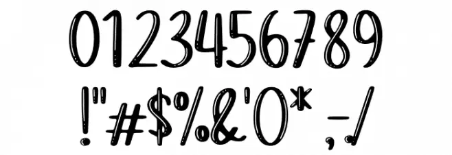 Moon Charming Demo Font OTHER CHARS