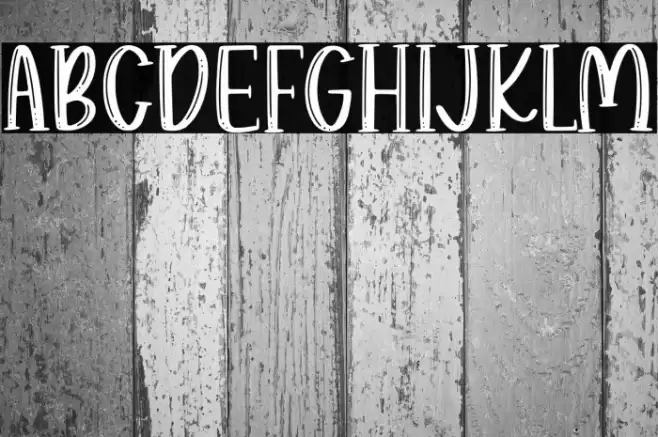 Moon Charming Slab Demo Font examples