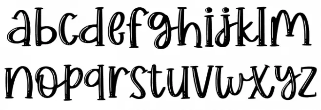 Moon Charming Slab Demo Schriftart Kleinbuchstaben