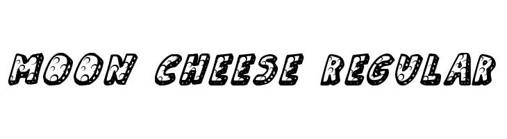 Moon Cheese Regular 字体