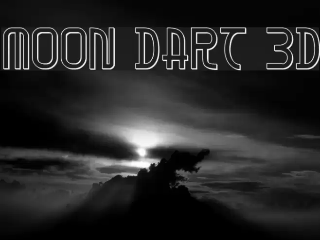 Moon Dart 3D Fuentes examples