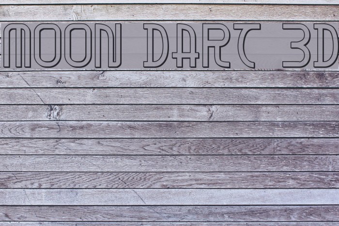 Moon Dart 3D Fuentes examples