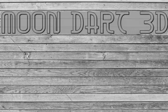 Moon Dart 3D Fuentes examples
