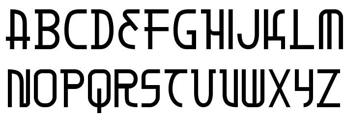 Moon Dart Font LOWERCASE