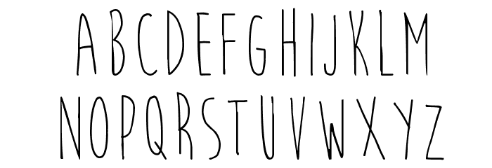 Moon Flower Font LOWERCASE