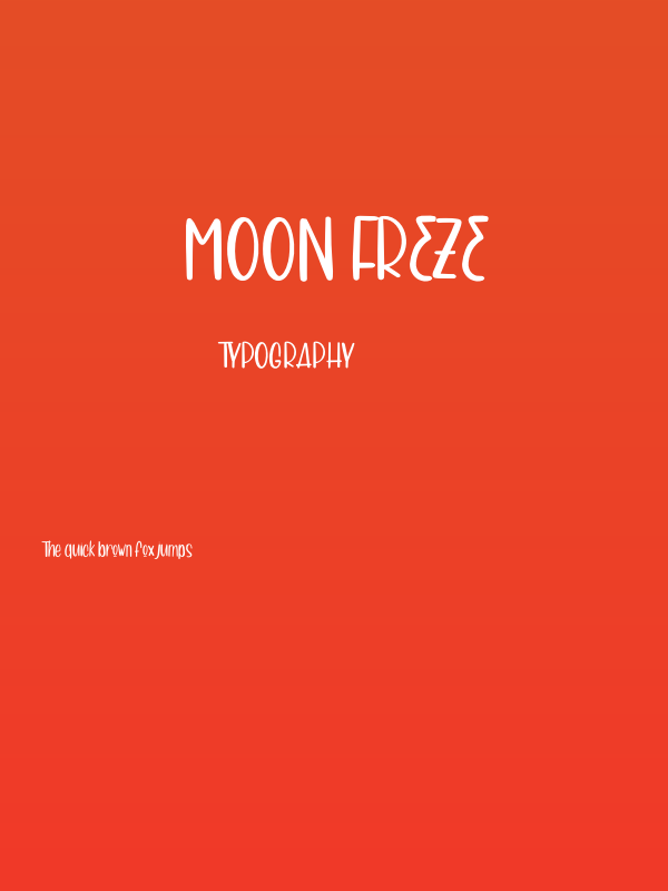 Moon Freze Poster