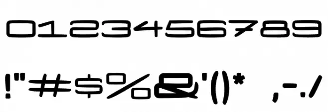 Moon Hand Font OTHER CHARS