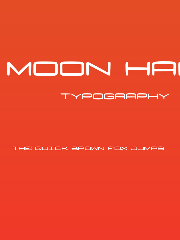 Moon Hand Poster