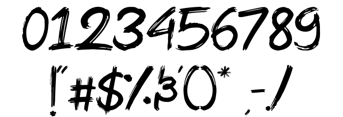 Moon Light Demo Font OTHER CHARS