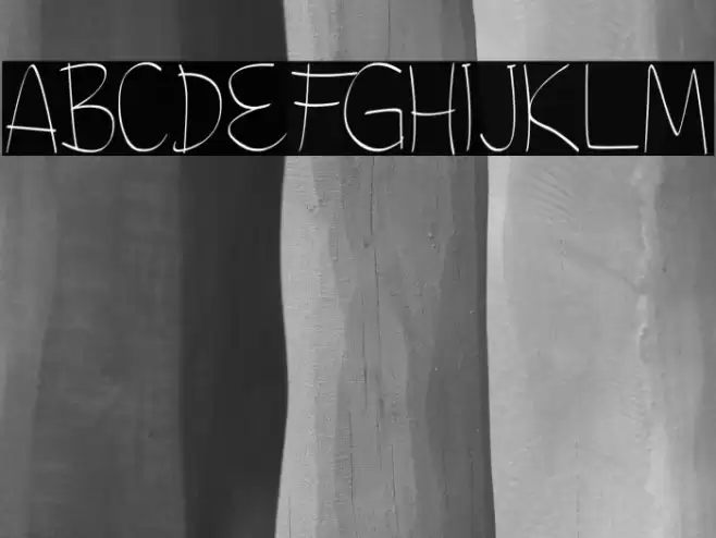 Moon Light Font examples