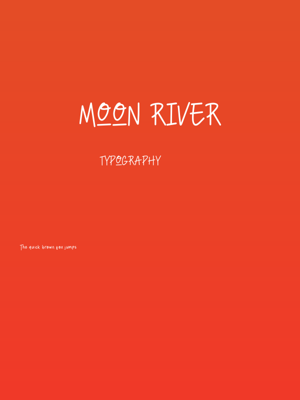 Moon River Poster