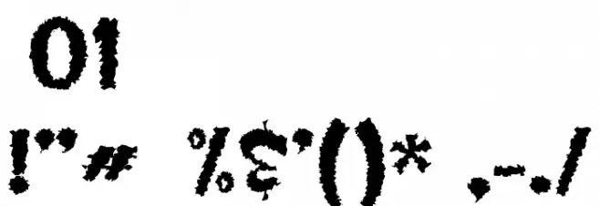 Moon Scream -Personal Use Font OTHER CHARS