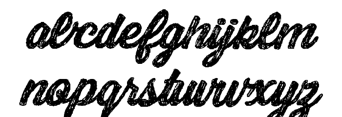 Moon Walker Personal Use Font LOWERCASE