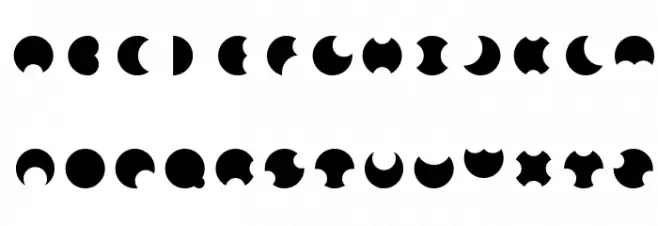 Moon 字体 大写
