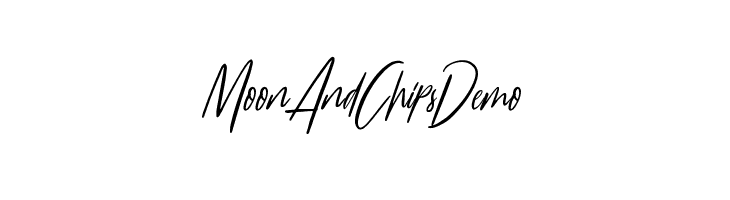 MoonAndChips-Demo  Free Fonts Download