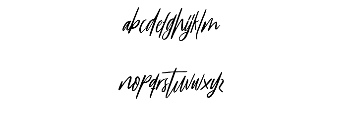 MoonAndChips-Demo Font LOWERCASE