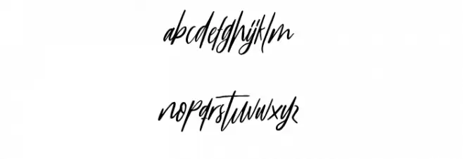 MoonAndChips-Demo Schriftart Kleinbuchstaben
