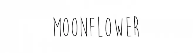 MoonFlower  Descarca Fonturi Gratis