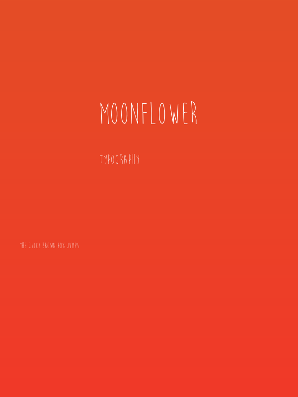 MoonFlower Poster