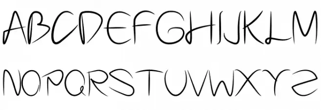 MoonLight Font Litere mari
