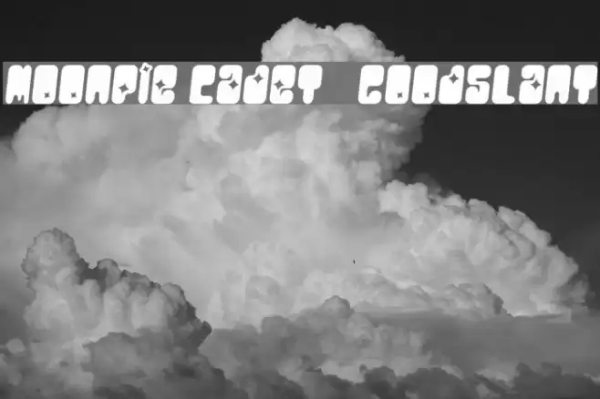 MoonPie Cadet   GoodSlant フォント examples