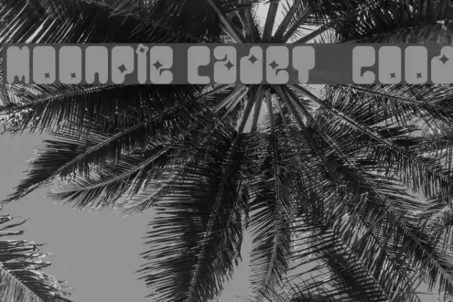MoonPie Cadet Good フォント examples