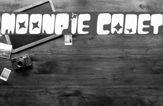 MoonPie Cadet フォント examples