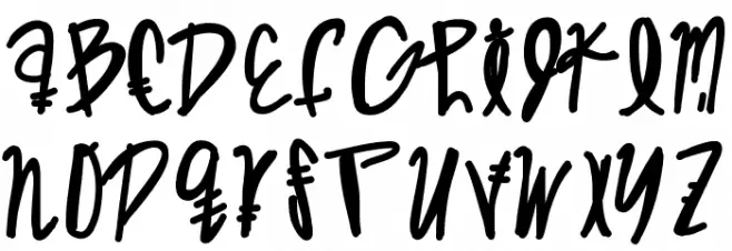 MoonPie फ़ॉन्ट लोअरकेस