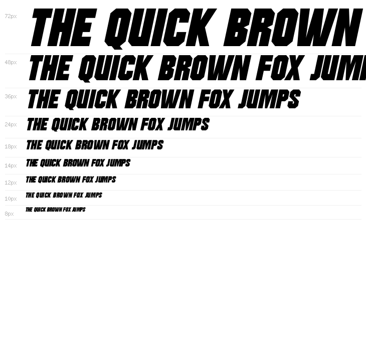 Moonbase Delta Italic Waterfall