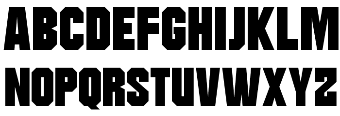 Moonbase Delta Font LOWERCASE