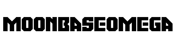 Moonbase Omega  Скачать бесплатные шрифты