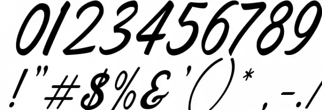 Moonbeam Font OTHER CHARS