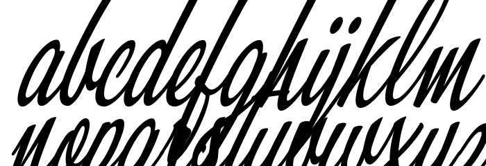 Moonbeam Font LOWERCASE