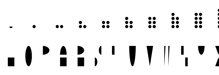 Moonblock-Regular Font OTHER CHARS
