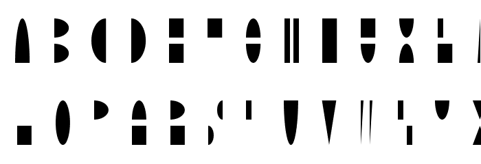 Moonblock-Regular Font LOWERCASE